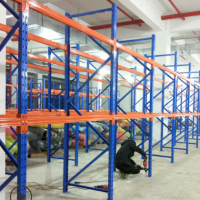 簡存倉庫倉儲重型布匹貨架 服裝面料紡織布匹貨架 巧固架堆垛定做