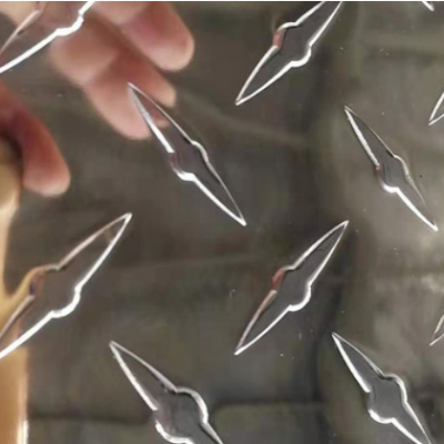 1060花紋鋁板 .5052花紋板 防滑板 專賣大五條筋花紋