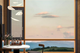 這樣跳色的鋁合金門窗您喜歡嗎？